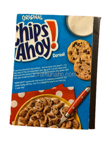 Chips Ahoy Cereal Box Book