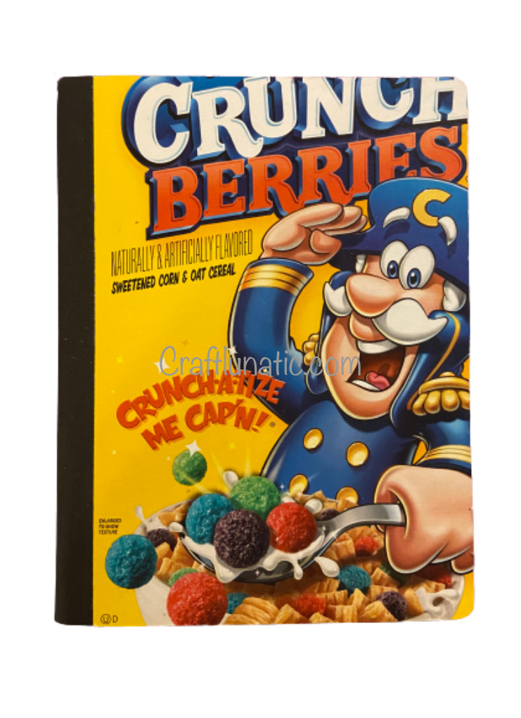 Crunch Berries Cereal Box Book
