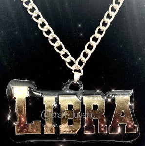 Zodiac Necklace large LIBRA